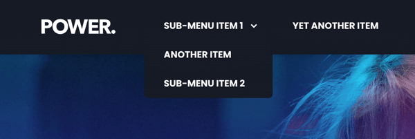 power-header-menu-formatting-overlap