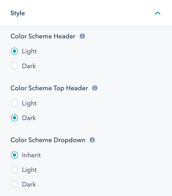 Can I change the color of the header background?