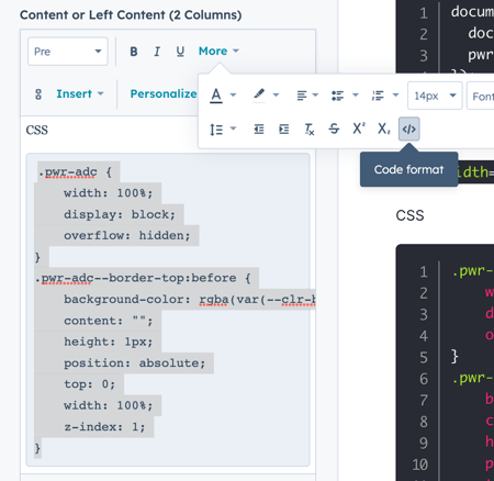 code-format-pre-html-tags