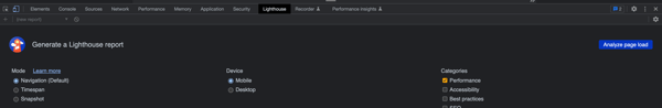 google-chrome-dev-console-lighthouse-mobile