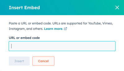 insert-embed-url-embed-code