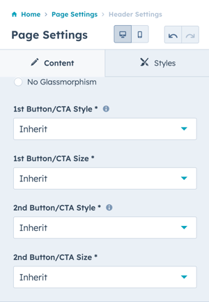 overwrite-header-button-style-settings