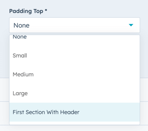 padding-top-first-section-with-header