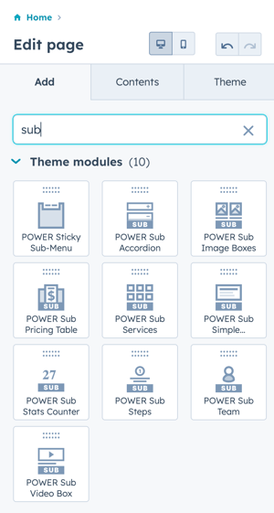 search-sub-module-theme-dnd-custom-layout
