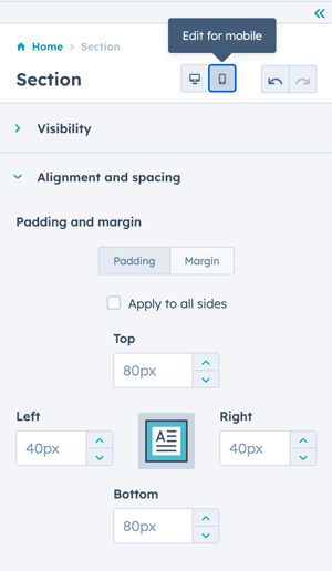 section-alignment-and-spacing-mobile
