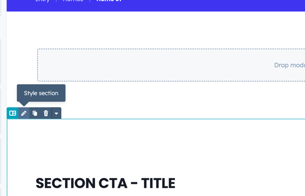 style-section-menu-hubspot-drag-and-drop-editor