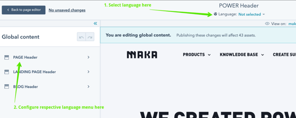 language-header-footer