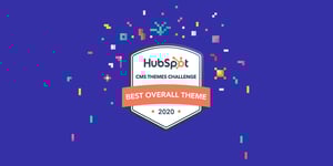 HubSpot Best Overall Theme 2020
