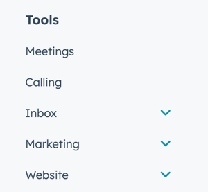 hubspot-settings-tools-website