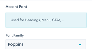 accent-font