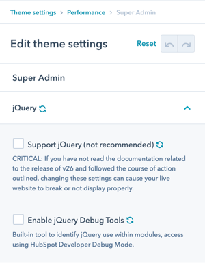 remove-jQuery-support-power-theme