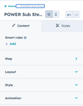 sub-steps-module-settings