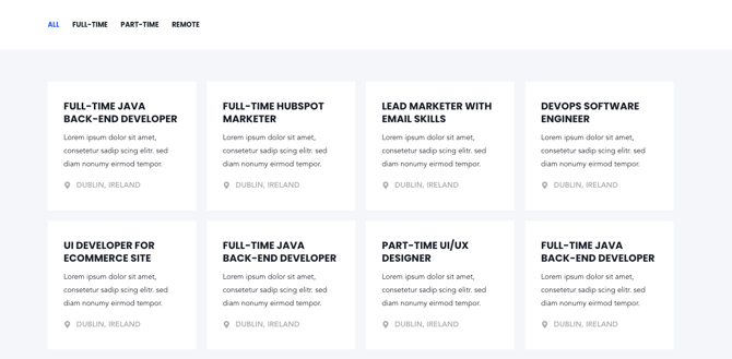 sec simple listing box layout