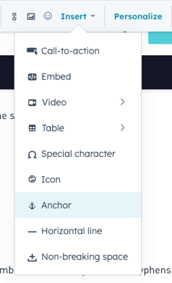 rich-text-insert-anchor-hubspot
