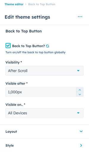 back-to-top-visibility-settings