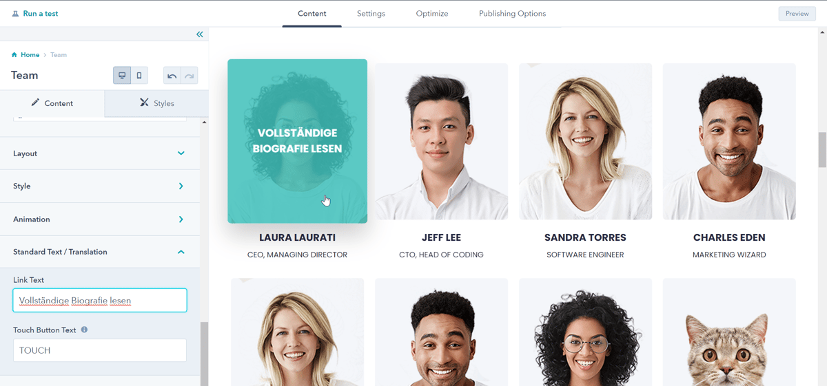 Language Switcher | POWER Theme Features