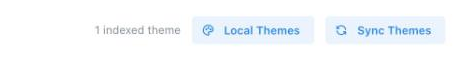 Toolbar sync themes