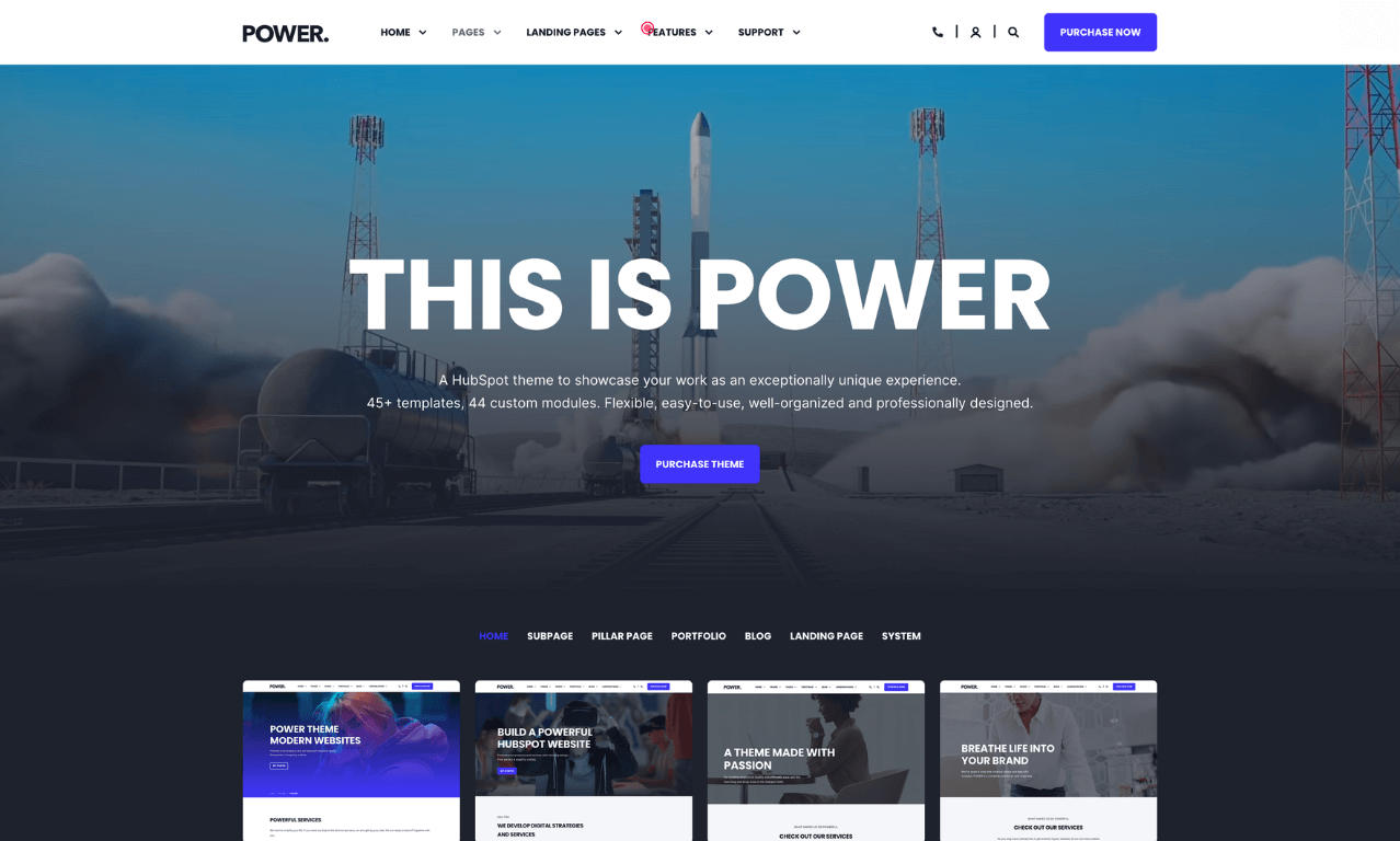 power-website-launch